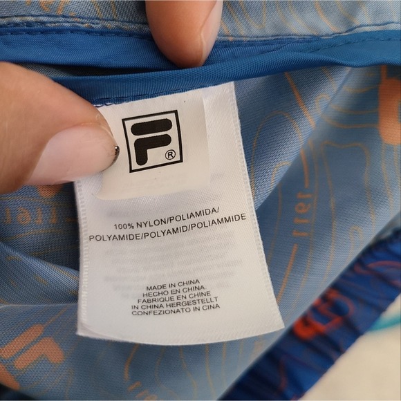 Fila Men's Terrain Anorak Colorblock Retro Windbreaker Hoodie SZ M - Picture 8 of 13